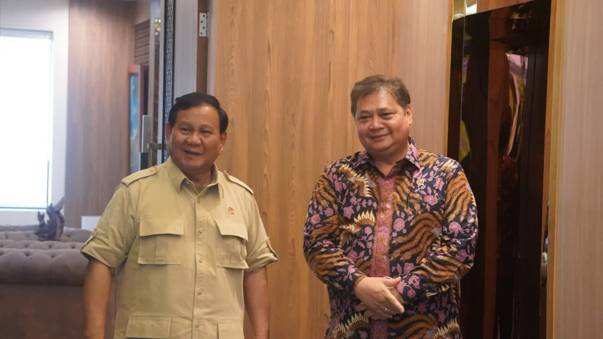 Menko Airlangga Terima Menhan Prabowo, Bahas Kemandirian Ekonomi dan Ketahanan Nasional, Serta Dinamika Geopolitik Dunia