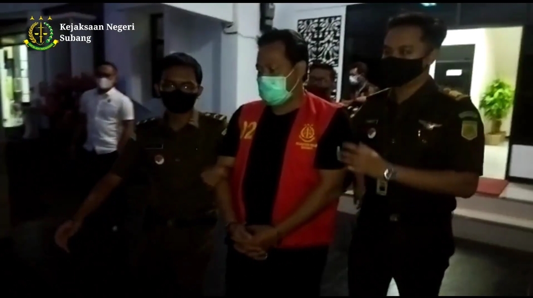 Korupsi Bandes Aspirasi DPRD Subang Rp200 Juta, YS Ditahan Kejari