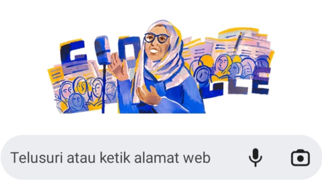 Muncul di Google Doodle Hari Ini, HR Rasuna Said Dijuluki Singa Betina Pahlawan Kemerdekaan Indonesia