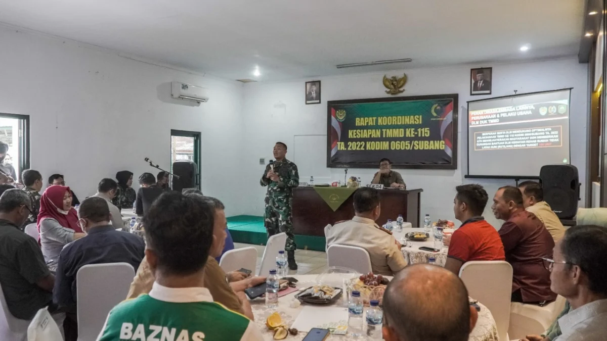 Kodim Subang Segera Laksanakan TMMD di Desa Jalupang, Akan Buka Jalan Baru 1.000 Meter