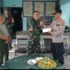 Ucapkan Rasa Syukur dan Perkuat Sinergitas TNI-POLRI, Kapolsek Cijambe Datangi Koramil 0512 Cijambe, Sampaikan Selamat Dirgahayu TNI Ke 77