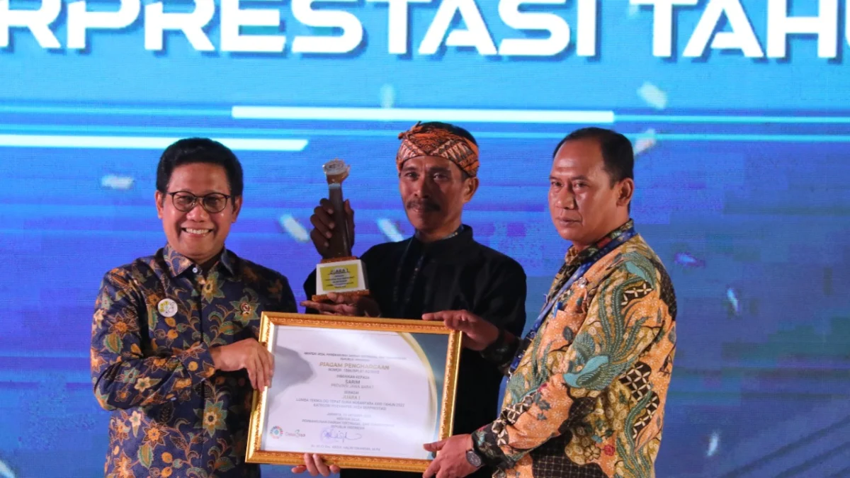 Posyantek Mandiri Jaya Subang Juara Nasional, Gus Halim: “TTG Begitu Penting Dalam Pembangunan Desa”