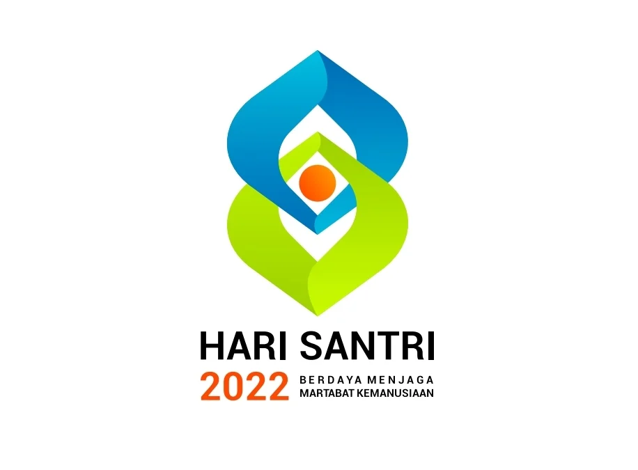 Logo hari santri 2022