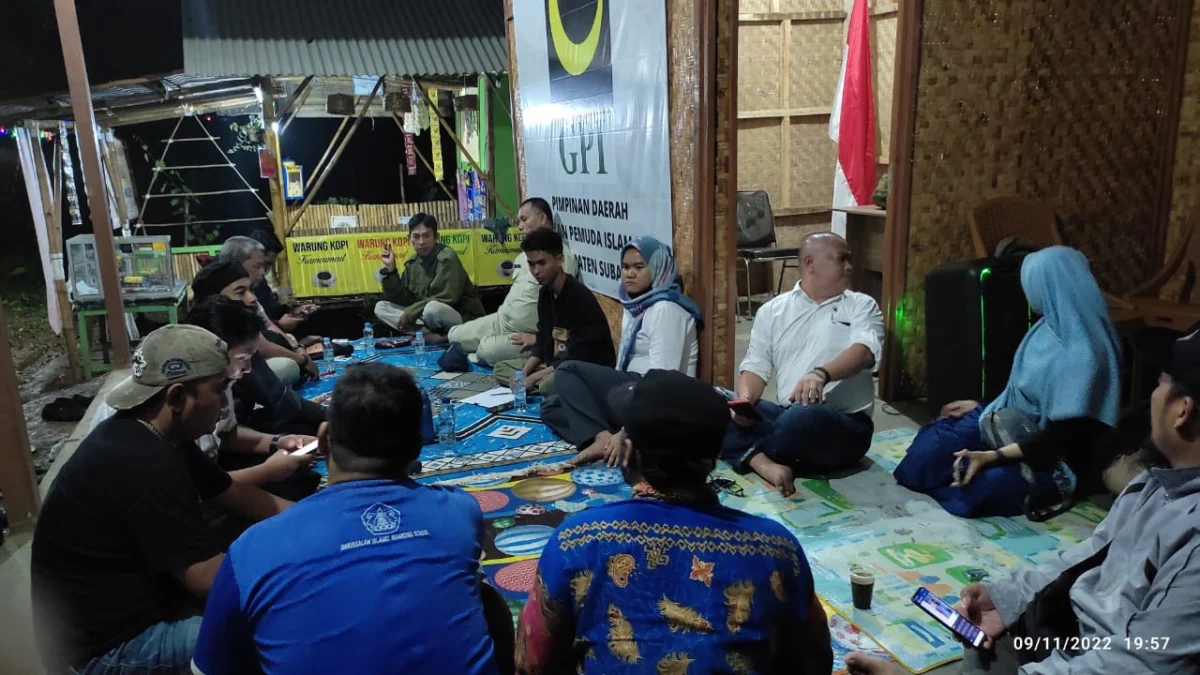 Gerakan Pemuda Islam Kabupaten Subang Gelar Kajian Soal Perzinahan
