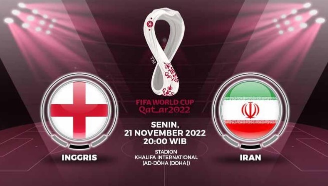 Update! Prediksi Skor Timnas Inggris vs Iran di Piala Dunia 2022 yang Akan Dimulai Malam Ini Pukul 20.00 WIB!