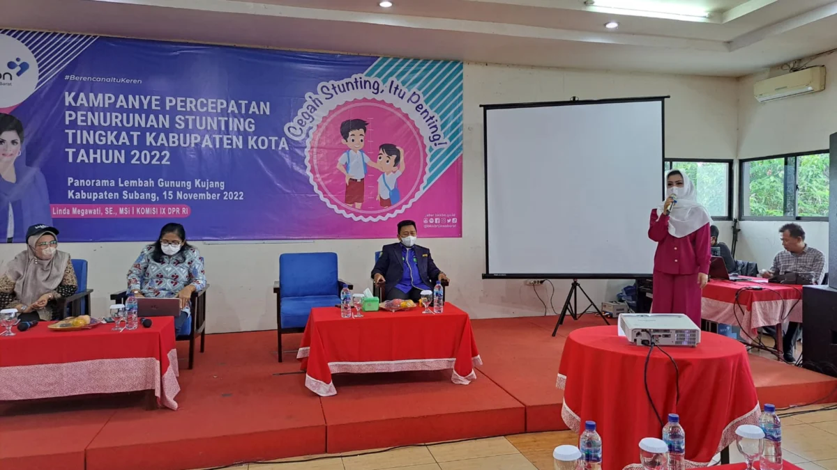 Linda Megawati Bersama BKKBN Kampanye Penurunan Stunting, Targetkan 2024 Zero Stunting