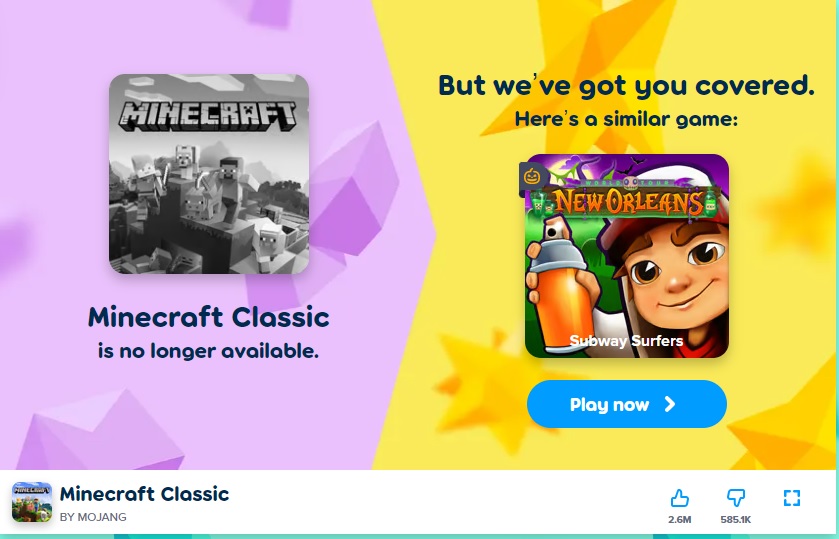 Game Minecraft Online, Gratis untuk Android dan PC, Tinggal Klik di Sini!