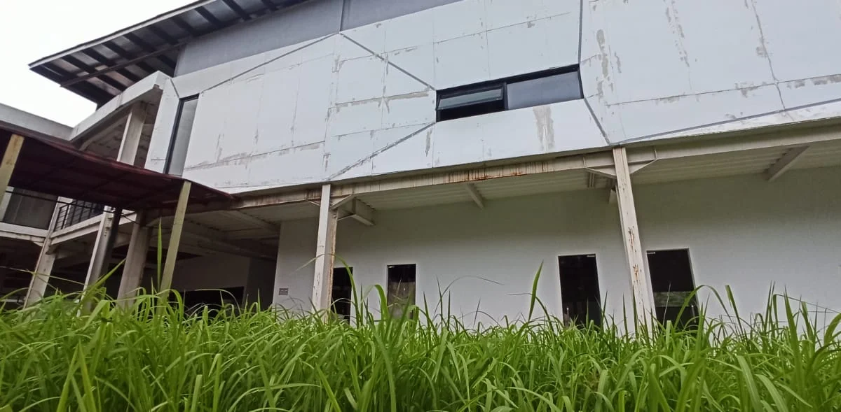 Kondisi Gedung Subang Creative Centre tidak terawat