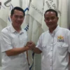 Ketua APINDO Subang, Asep Rochman Dimyati (kiri) dan Ketua KADIN Subang H Agus Prabanto.