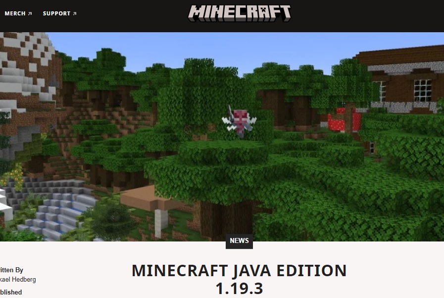 Download Minecraft 1.19.30 Java Edition, Sudah Lengkap Minecraft 1.20 Februari 2023 via Minecraft,net