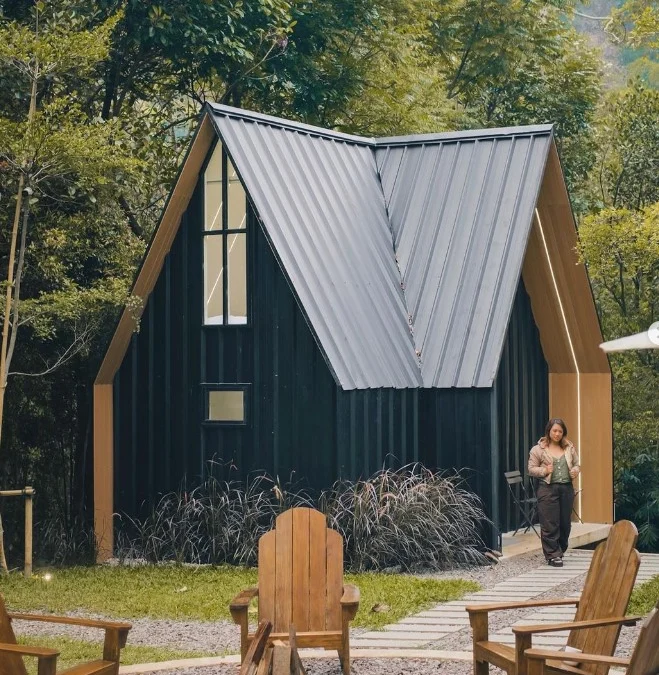 Viral Mountain Cabin Bandung, Tempat Camping Premium! (Via Instagram mountaincabinbdg)