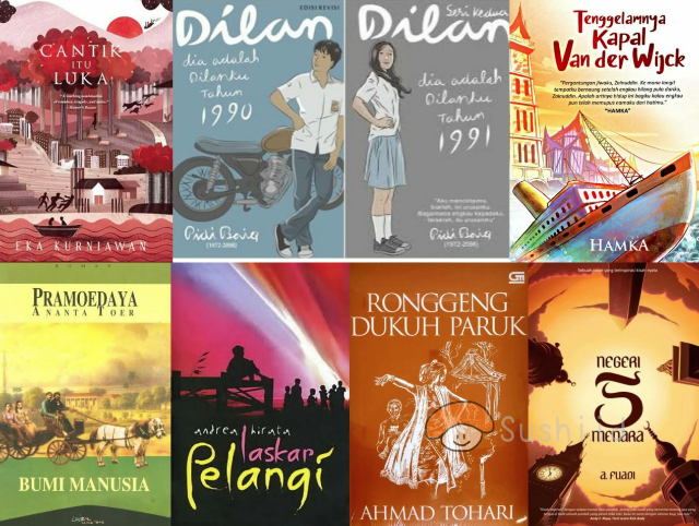 5 Penulis Novel Terkenal Asal Indonesia dan Luar Negeri