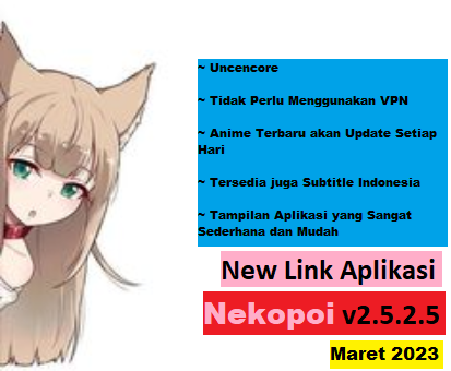 New Link Aplikasi Nekopoi v2.5.2.5 Maret 2023