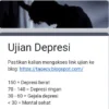 Update Terbaru! Link Ujian Tes Depresi Google Form, Penyakit Berbahaya Yang Sering