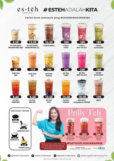 Daftar Harga ES TEH Indonesia yang Viral, Berapa Harga Es Teh Terdekat? Cek di Sini