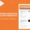 Keyword Tool Shutterstock