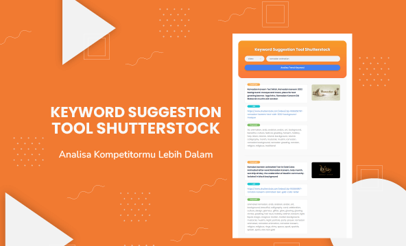 Keyword Tool Shutterstock