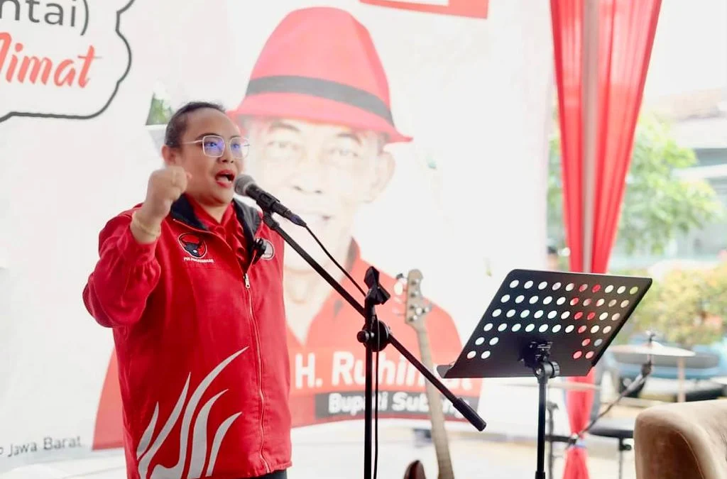 PDI Perjuangan Umumkan Capres, Adityarini Napitupulu: Taruna Merah Putih Jawa Barat Siap Menangkan Ganjar Pranowo 