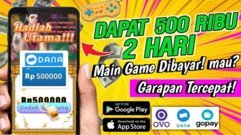 Game Penghasil Saldo Dana Rp500.000 Tanpa Deposit Langsung Cair Terbaru 2023