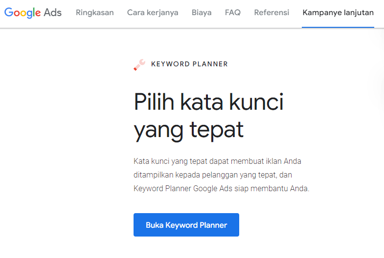 Pasang Iklan Google Ads Tepat Sasaran! Cuma Pakai Google Keyword Planner Tool!