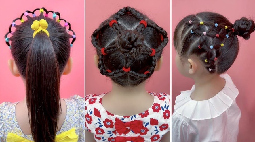 Cara Mengikat Rambut Anak Perempuan yang Simpel