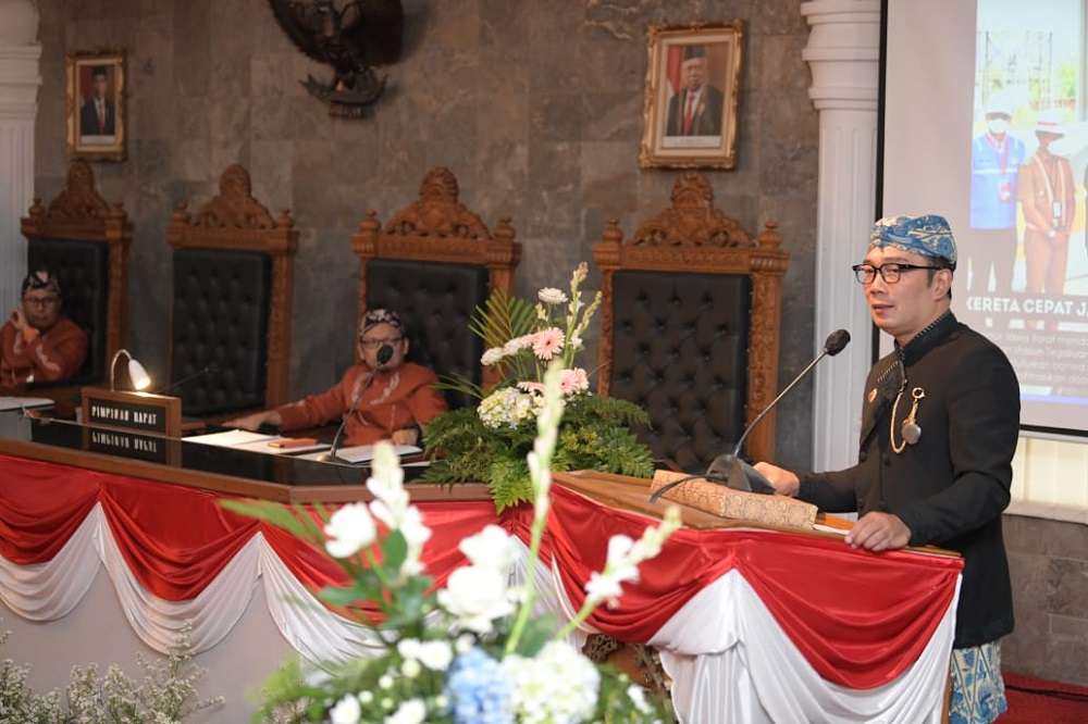 HUT Kota Sukabumi: Gubernur Ridwan Kamil Apresiasi Progres Kemajuan Kota Sukabumi
