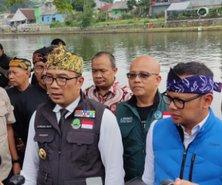 Gubernur Ridwan Kamil Resmikan Situ Gede Bogor