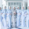 Rekomendasi OOTD Bridesmaid hijab 2023, Simple But Elegant