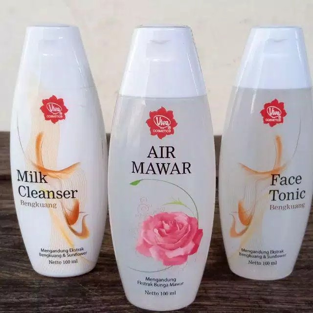 Jangan Salah Pakai! Begini Urutan Pemakaian Viva Milk Cleanser Face Tonic dan Air Mawar