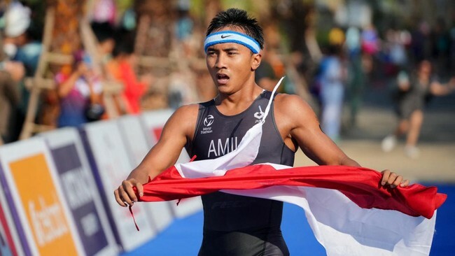 Rashif Amila Yaqin peraih emas pertama Indonesia di SEA Games 2023 