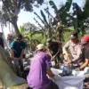 Wujudkan Lingkungan Bersih dan Sehat, PT Eco Paper Indonesia bersama Polsek Cibogo Bersihkan Sampah 