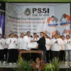 Pelantikan dan Pengukuhan Pengurus PSSI Kabupaten Subang, Kang Jimat Harapkan Peningkatan Prestasi