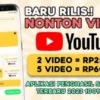 Cara Nonton Video YouTube Dibayar Saldo Dana 500 Ribu Secara Gratis 2023!