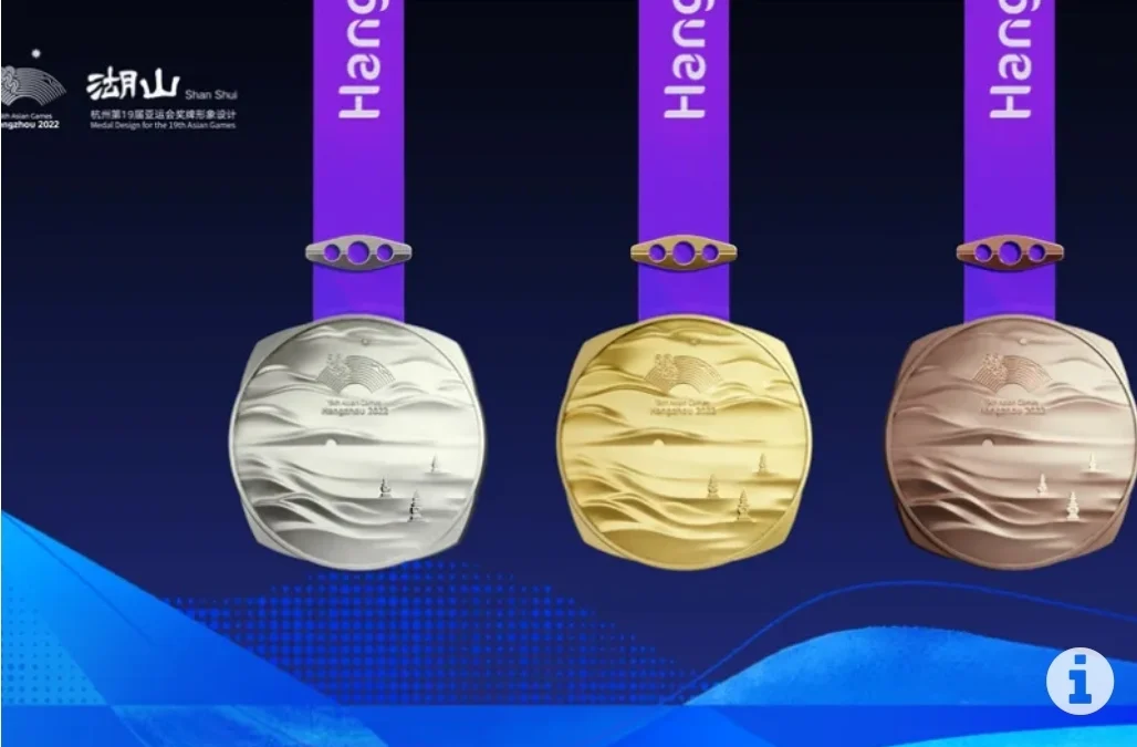 Inilah Desain Medali Asian Games Hangzhou Menggabungkan Budaya dan Keindahan Alam