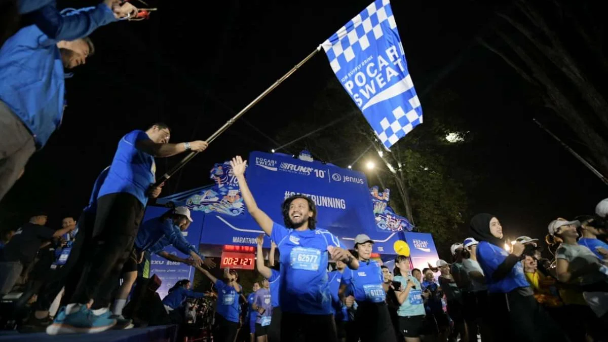 Ridwan Kamil Lepas 27 Ribu Pelari Pocari Sweat Run Indonesia 2023