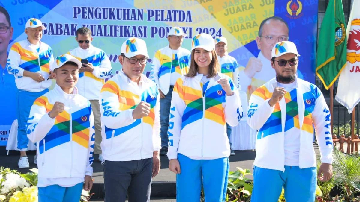 Gubernur Ridwan Kamil Kukuhkan Pelatda Babak Kualifikasi PON XXI Tahun 2024