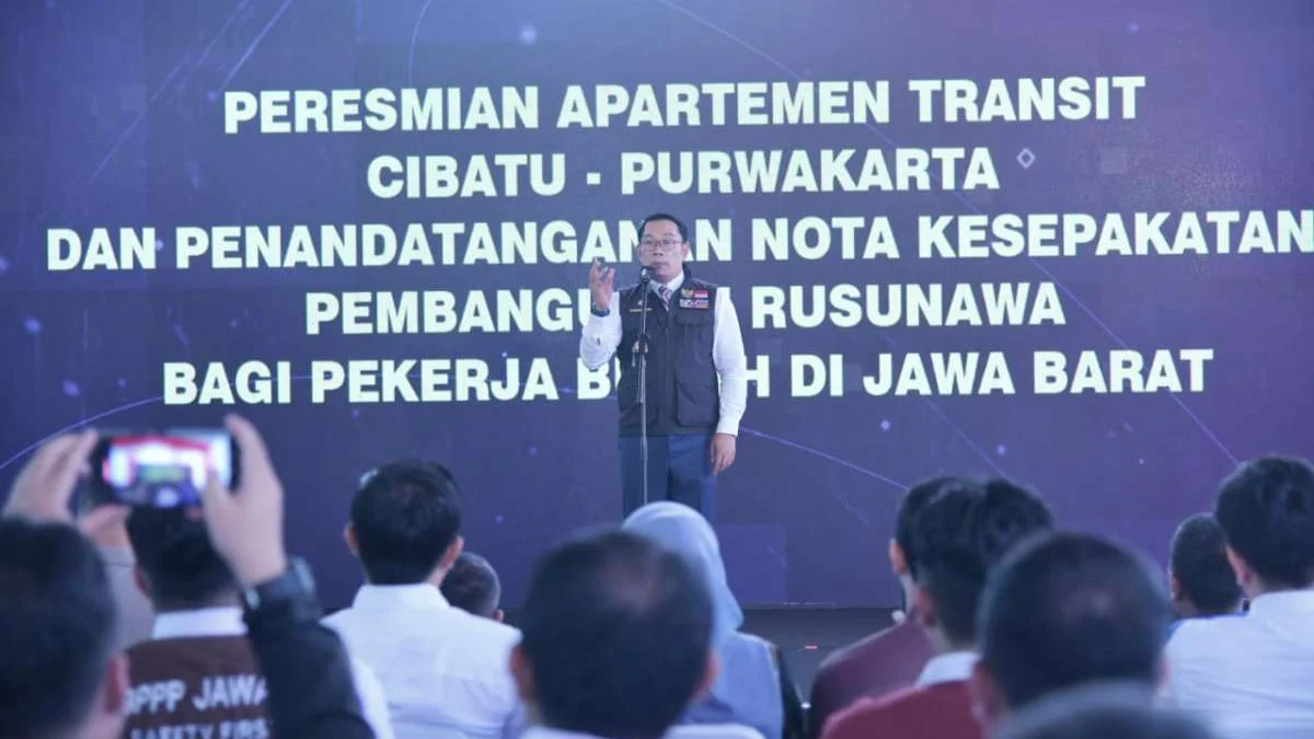 Ridwan Kamil: Apartemen Transit Konsep Three in One