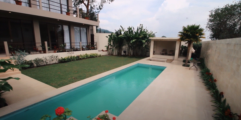 Villa di Lembang Untuk 40 Orang Cuma Rp 4 Jutaan Fasilitas Lengkap, Terestetik!