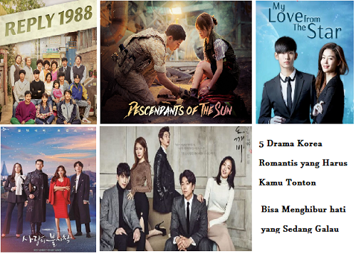 5 Drama Korea Romantis yang Harus Kamu Tonton Menghibur hati yang Sedang Galau