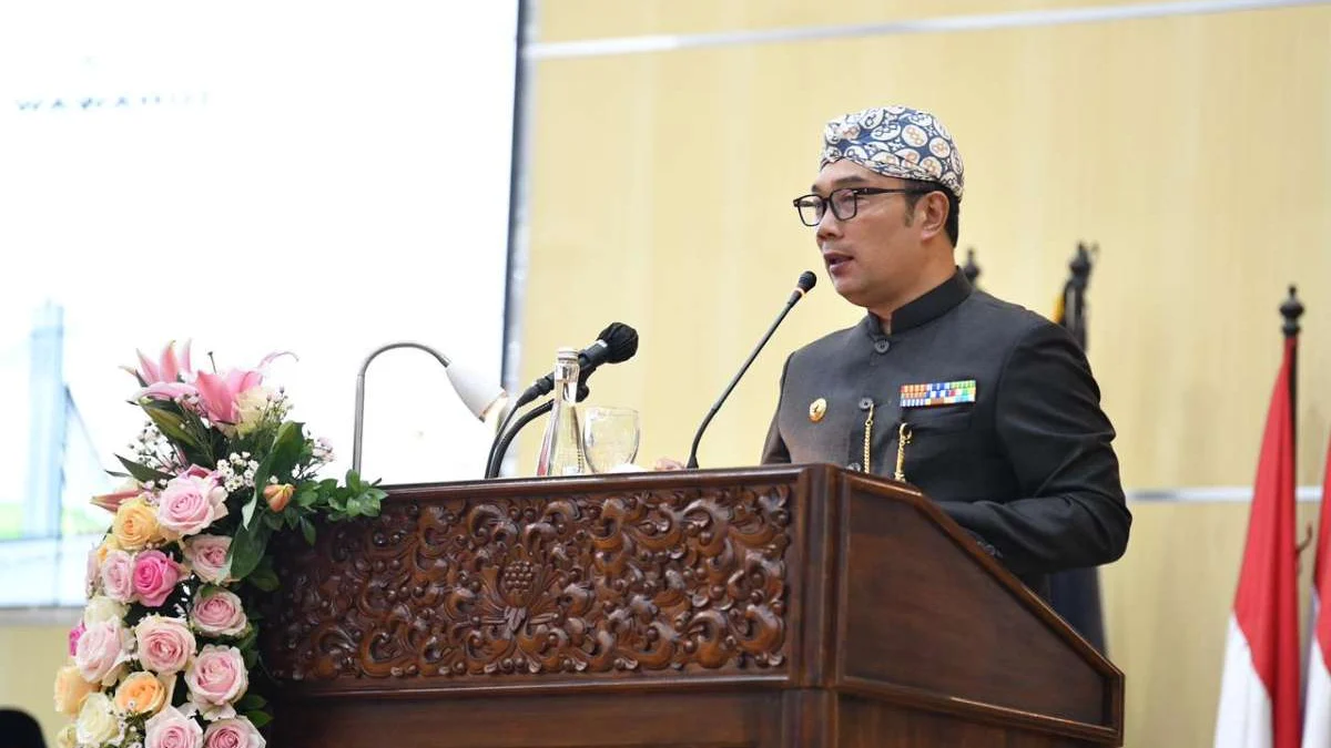5 TAHUN JABAR JUARA Penyumbang PDRB Terbesar, Gubernur Ridwan Kamil Puji Kabupaten Bekasi di Hari Jadi ke - 73