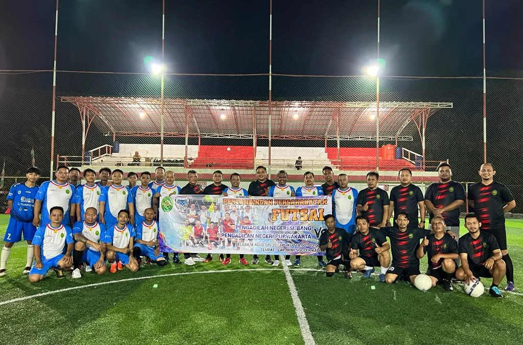 Pertandingan Persahabatan Mini Soccer Memukau: PN Subang vs PN Purwakarta