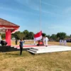Paskibra Kecamatan Binong Sukses Kibarkan Sang Merah Putih 