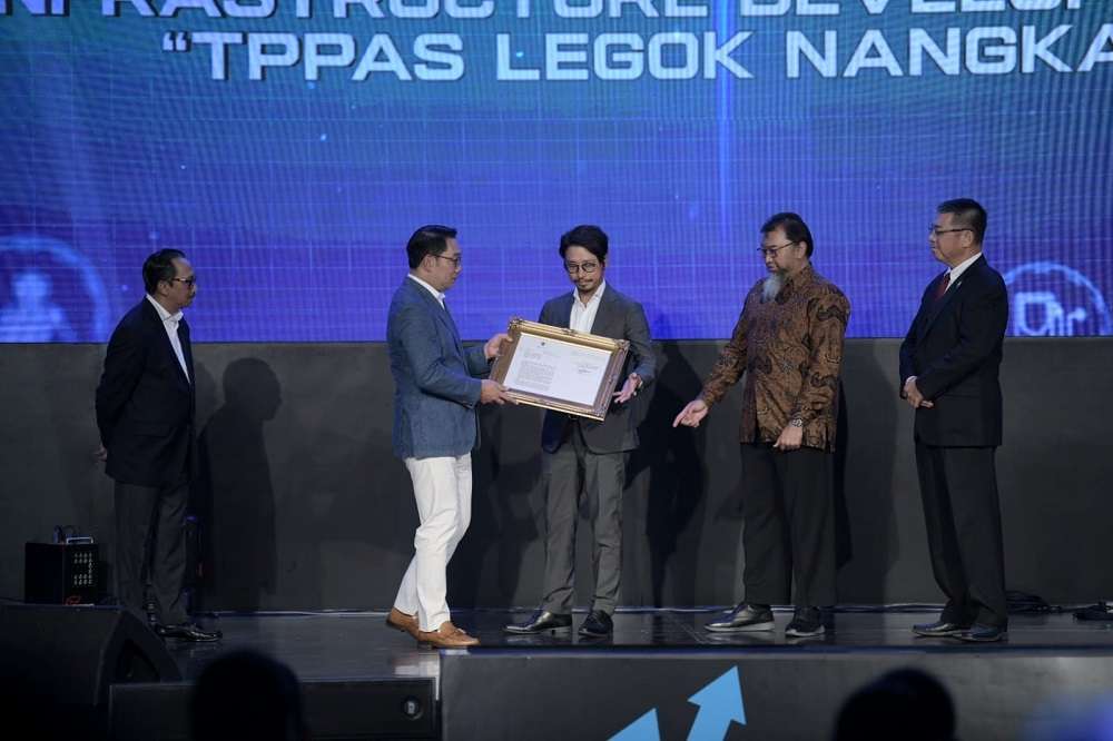 5 TAHUN JABAR JUARA, Gubernur Ridwan Kamil Umumkan Pemenang Tender TPPAS Legok Nangka