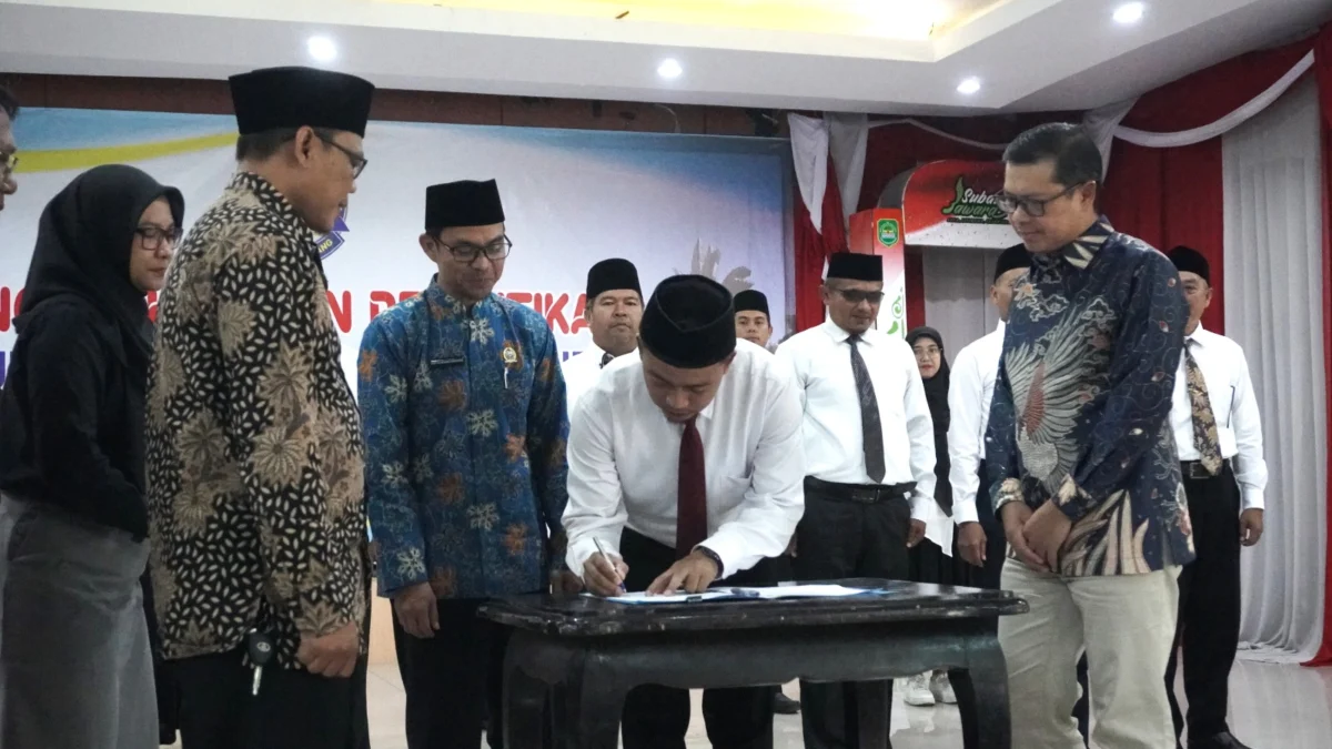 Wabup Agus Masykur Hadiri Pelantikan FKK SMKS Kabupaten Subang, Beri Pesan Agar Melahirkan Inovasi