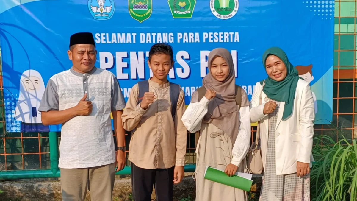Keren! Siswa SMPN 1 Jalancagak Membanggakan Sekolah, Sukses Juara Dua Lomba Pidato dan Kaligrafi tingkat Kabupaten Subang