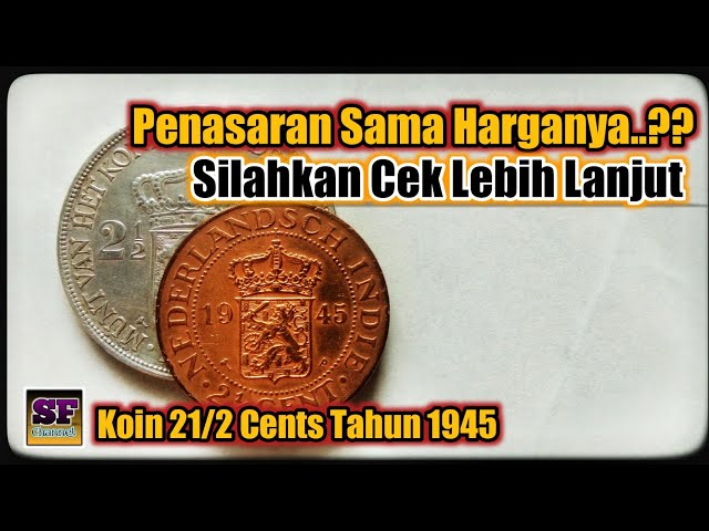 Segini Harga Koin Kuno Naderlandsch Indie 1945 1C yang Asli