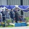 Upacara HUT TNI ke 78 di Kabupaten Subang