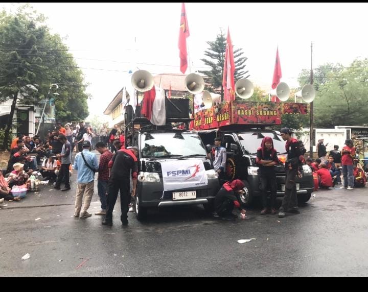Buruh Subang Tuntut Kenaikan Upah, Ketua Apindo Subang Asep Rochman Dimyati: Saya Setuju dan Mendukung