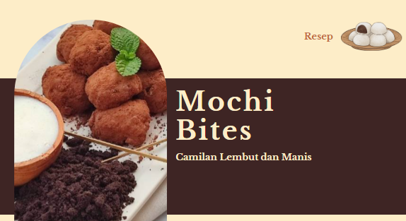 Resep Mochi Bites Camilan Lembut dan Manis