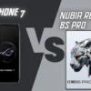 Perbandingan Nubia Red Magic 8s Pro dan ROG Phone 7